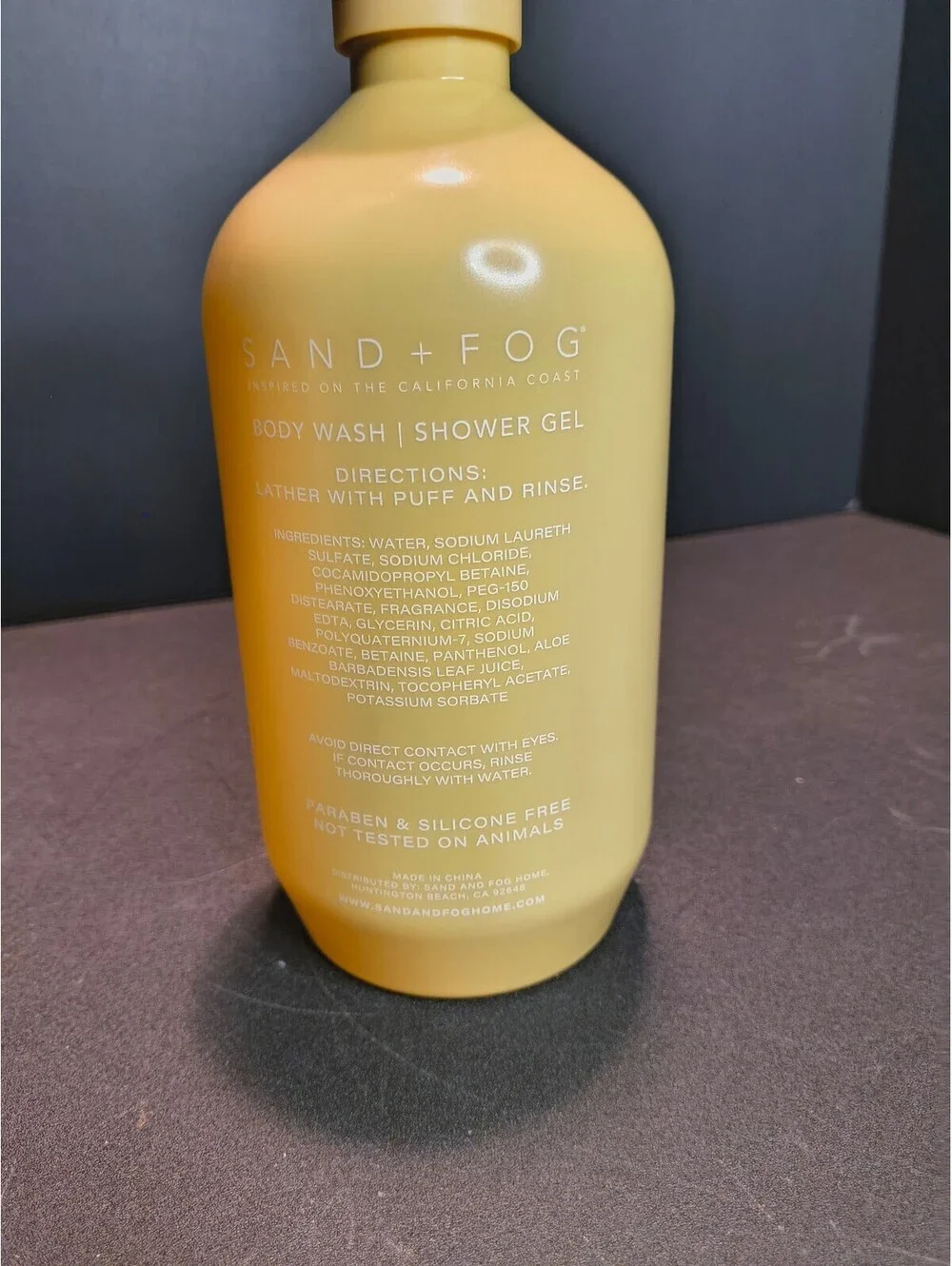 Sand + Fog Tahitian Creme body cream